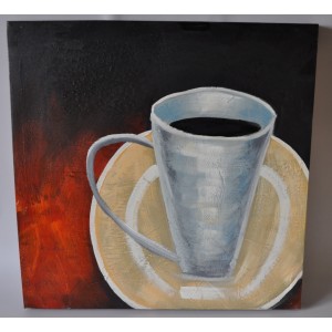 Obraz šálek kávy 60x60 cm